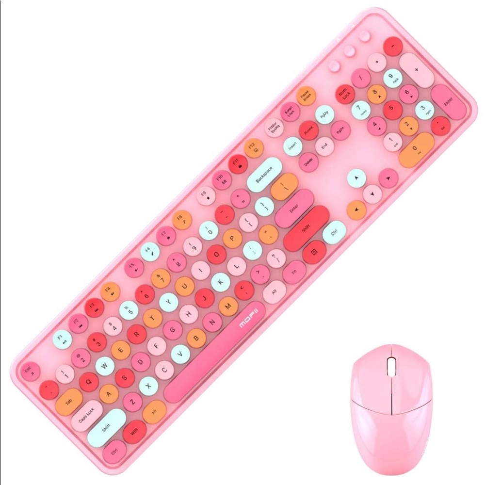 MOFII Sweet Wireless Keyboard and Mouse Combo